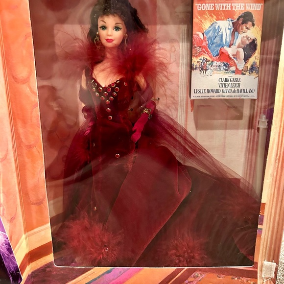 Barbie Gone with the Wind NIB Scarlett O’Hara doll.Hollywood Legends collection - Picture 13 of 13